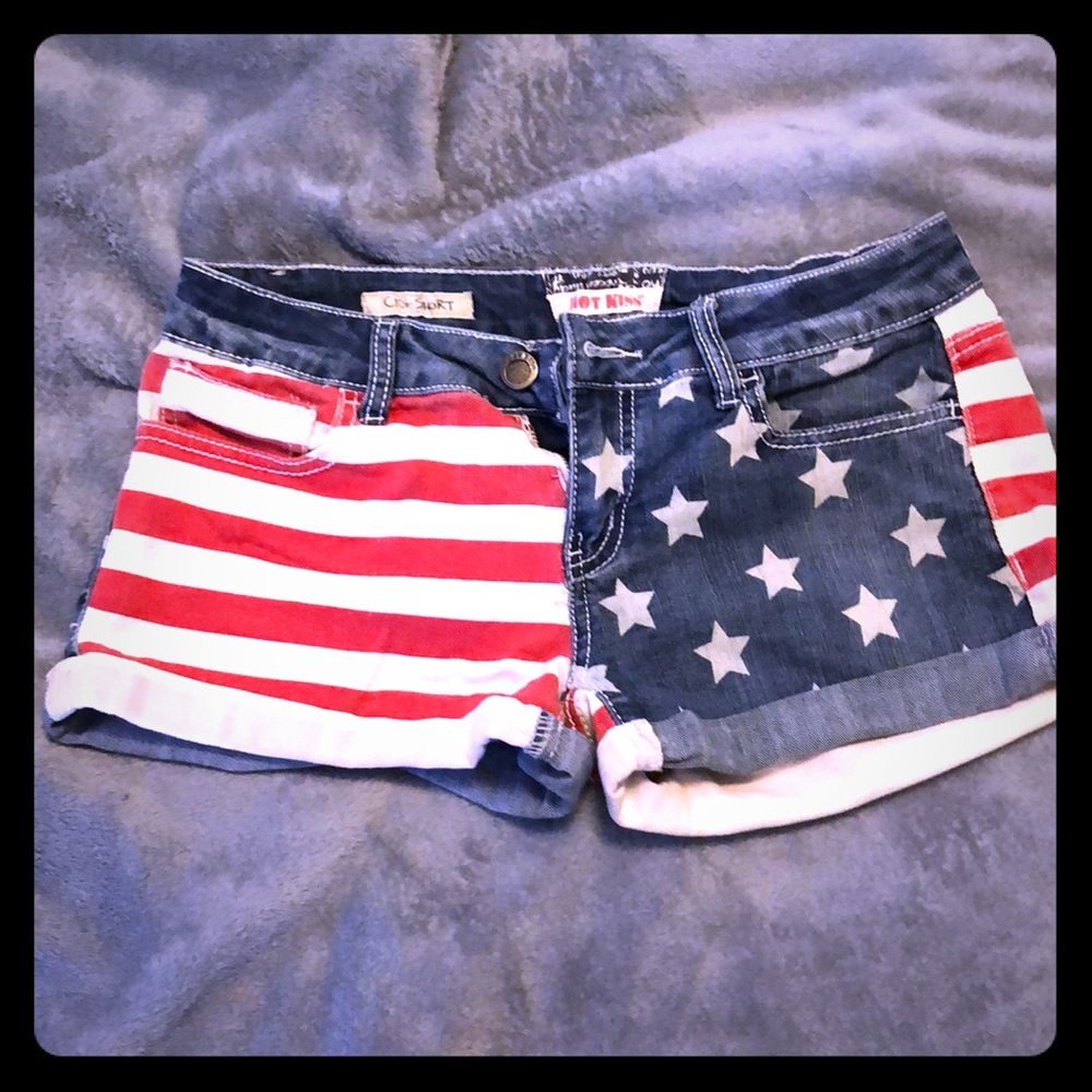 American Flag Shorts